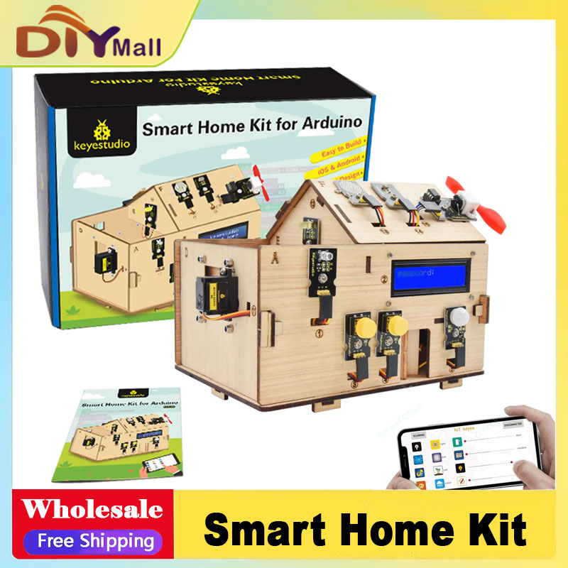 Home Automation Diy Kit - Keyestudio Smart IoT Home Kit com