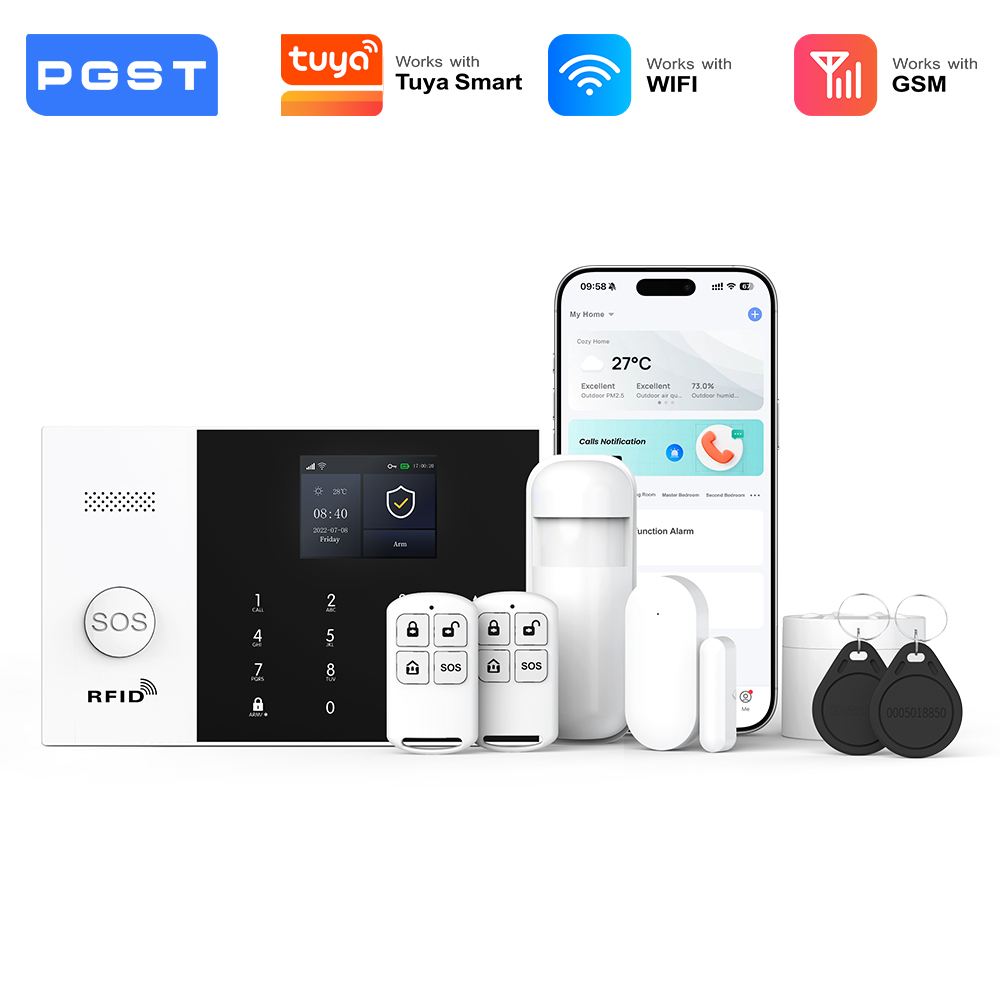 Home Automation Tutorial - PGST conjunto alarme segurança anti roubo