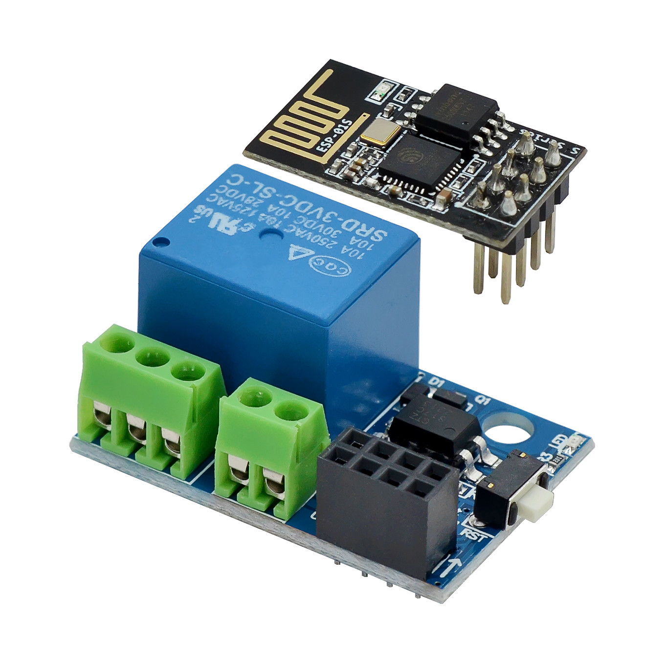 Keys Diy Home Automation Kit With Esp32 - ESP-01S módulo de relé wi-fi 5v