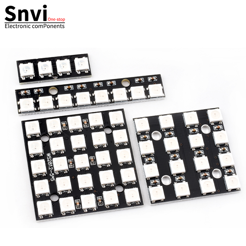 Rgb Led Matrix 8X8 - Novo ws2812 led 5050 rgb 8x8