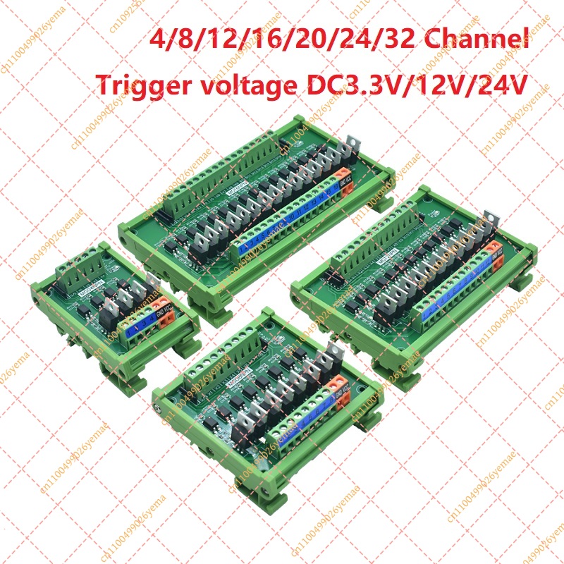 Relay 8 Channel Board - Amplificador de Saída PLC, Placa de