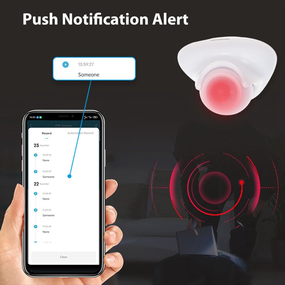 Matter Hub Thread - Sensor de Presença Humana OKgood Tuya