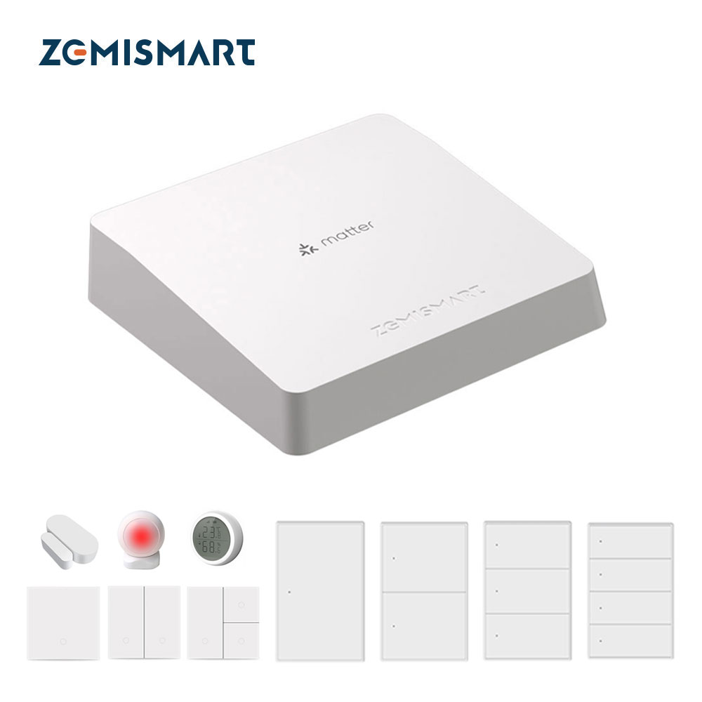 Matter Hub Thread - Zemismart matéria hub de rosca controle