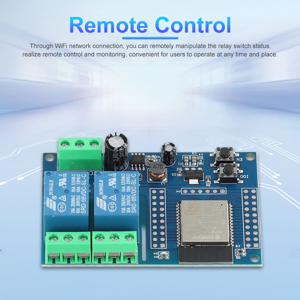 Relay 8 Channel Board - Esp32 wifi bluetooth módulo de relé
