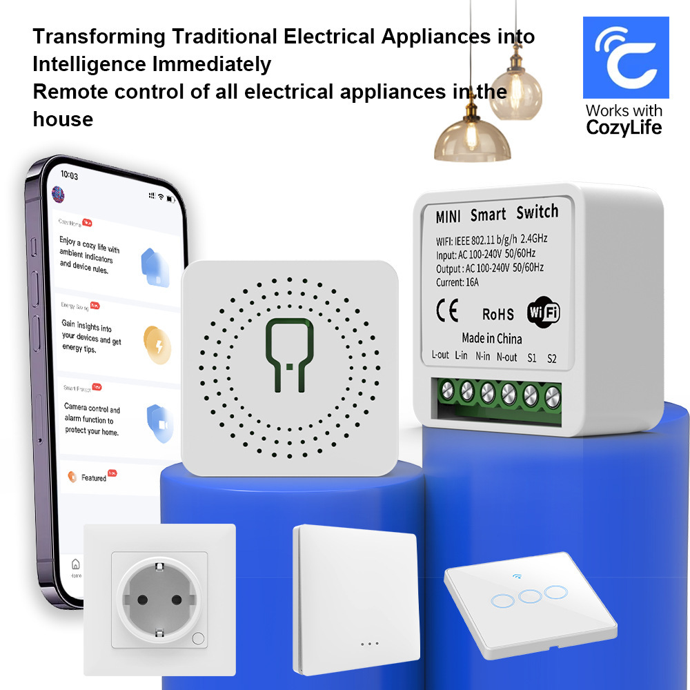 Diy Smart Home Automation Devices - Módulo de Relé WiFi para Casa