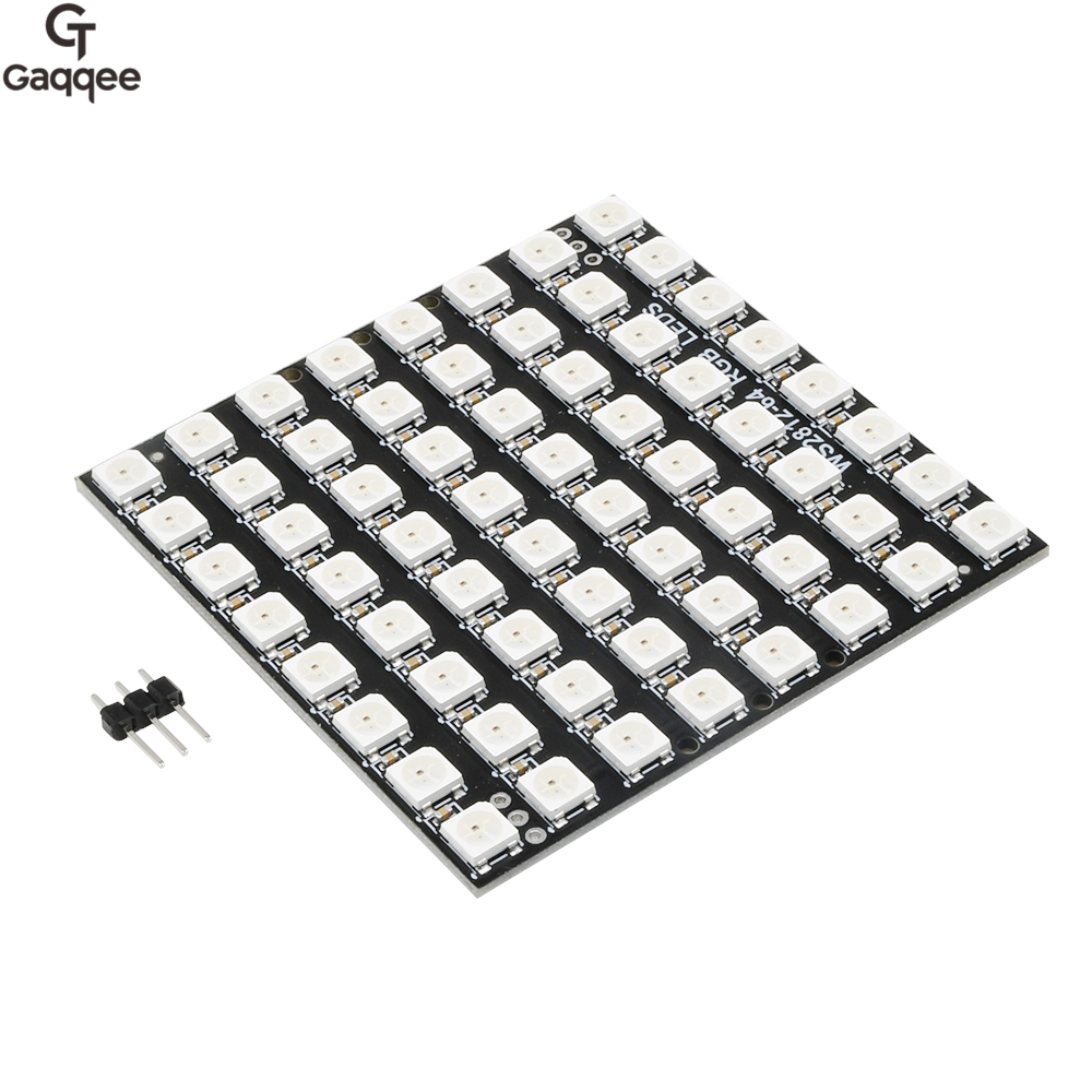 Rgb Led Matrix 8X8 - WS2812 LED 5050 RGB 8x8 Módulo