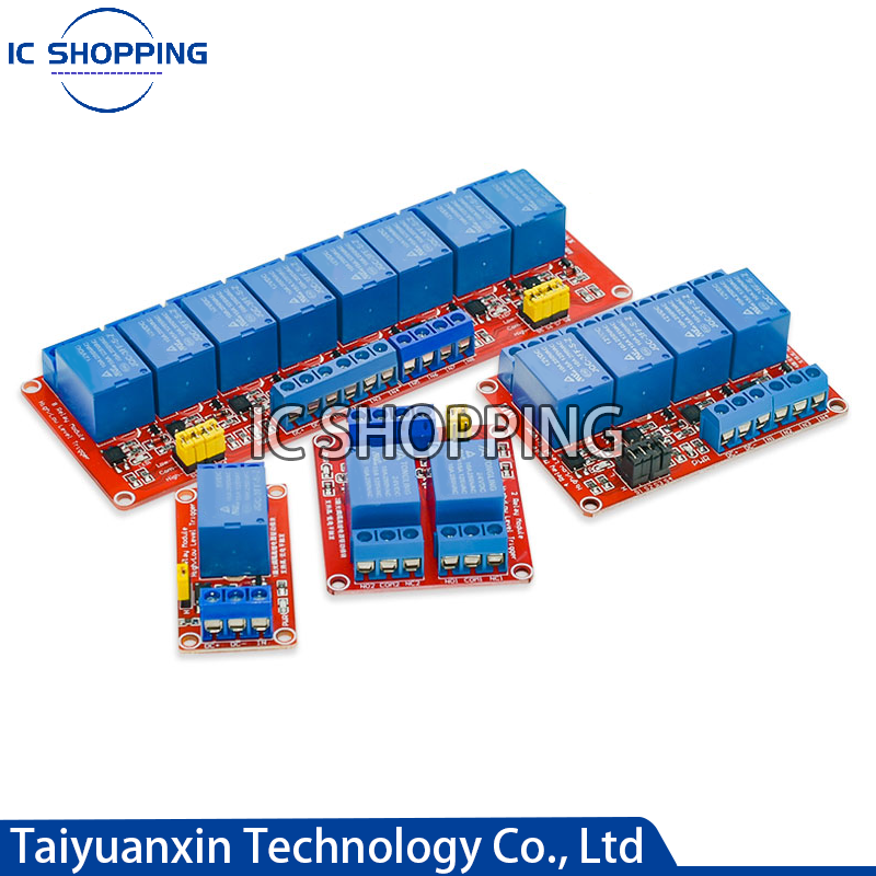Relay 8 Channel Board - 1 2 4 8 canais 5v