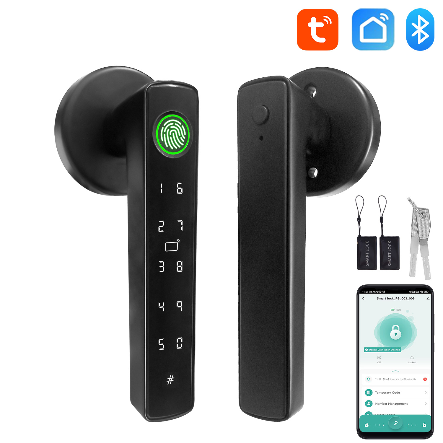 Home Automation Tutorial - Fechadura Eletrônica Inteligente Tuya com Bluetooth,