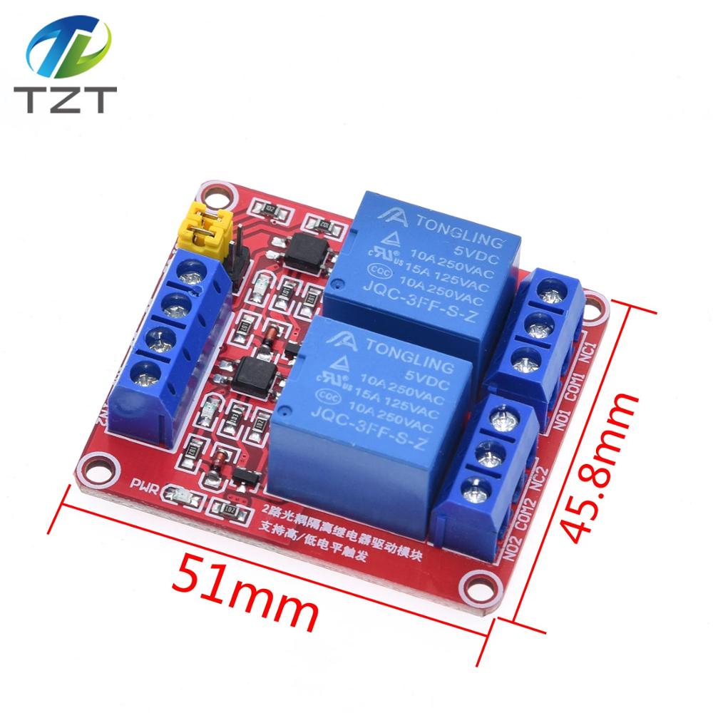 DIYTZT 1 unidade Módulo de Rel - Relay 8 Channel Board avaliação e preço