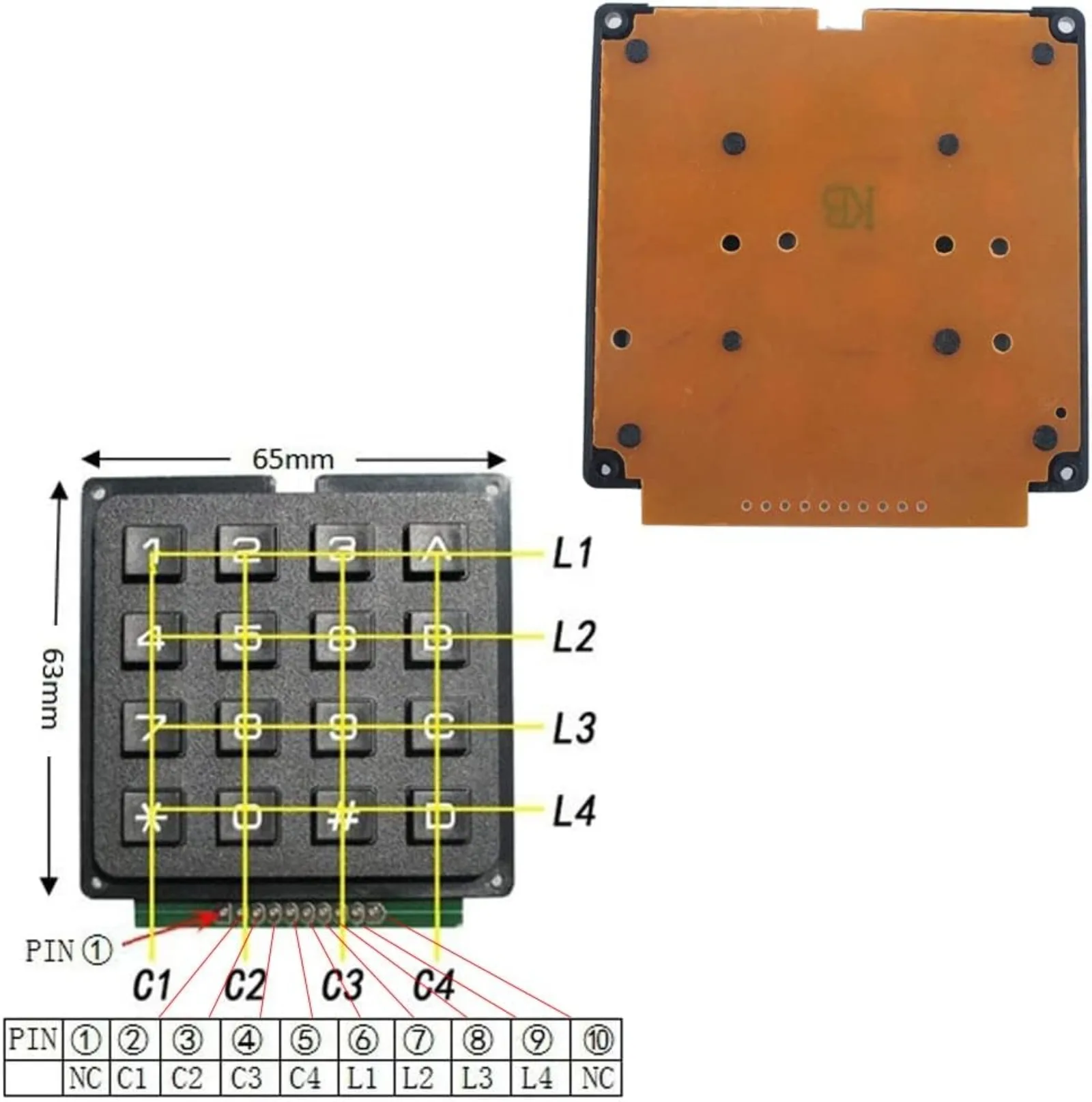 Teclado de Membrana Matricial  - Home Automation Arduino avaliação e preço