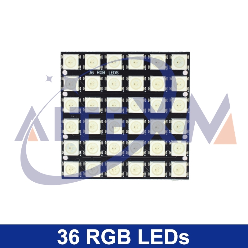 Ws2812 módulo 5050 rgb 4x4 8x8 - Rgb Led Matrix 8X8 avaliação e preço