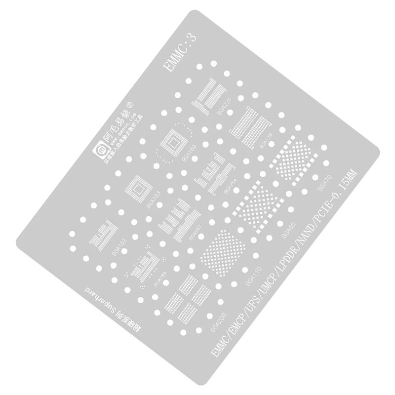 Amaoe emmc3 bga estêncil de re - Tasmota Flash Tool avaliação e preço