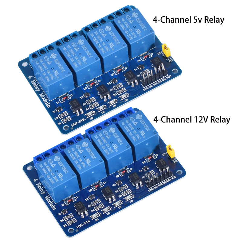 Módulo de Relé de 1, 2, 4, 6,  - Relay 8 Channel Board avaliação e preço