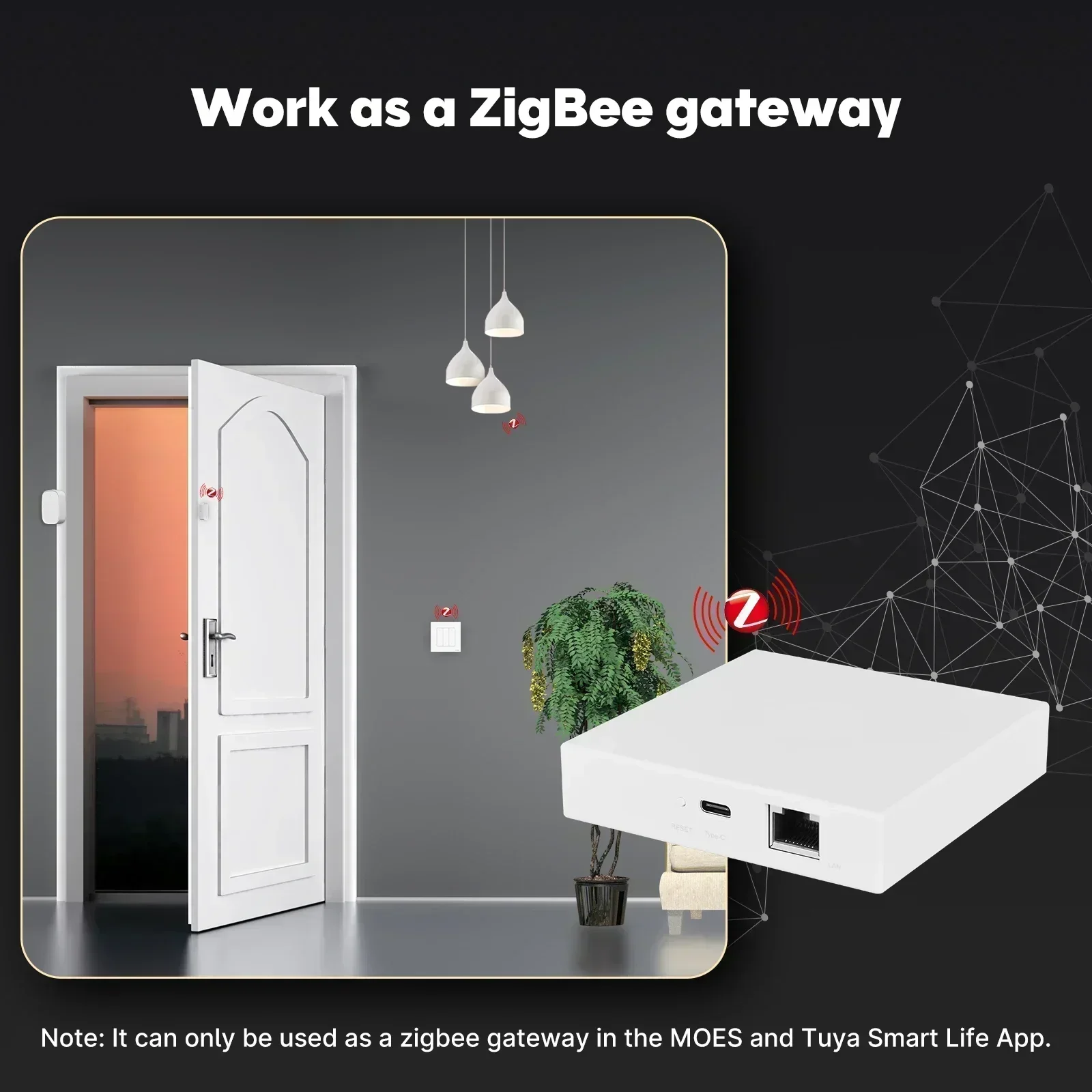 MOES Tuya Zigbee Matter Thread - Matter Hub Thread avaliação e preço