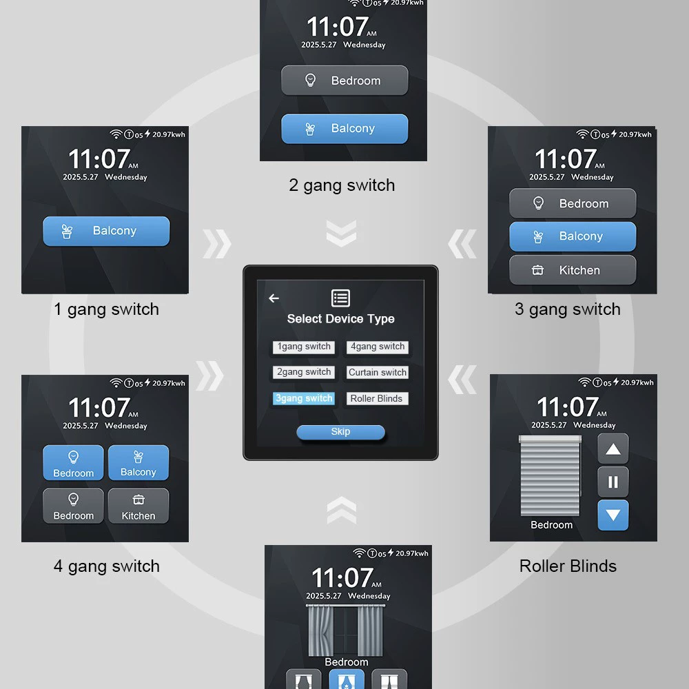 Interruptores Wi-Fi Inteligent - Home Automation Systems Diy avaliação e preço