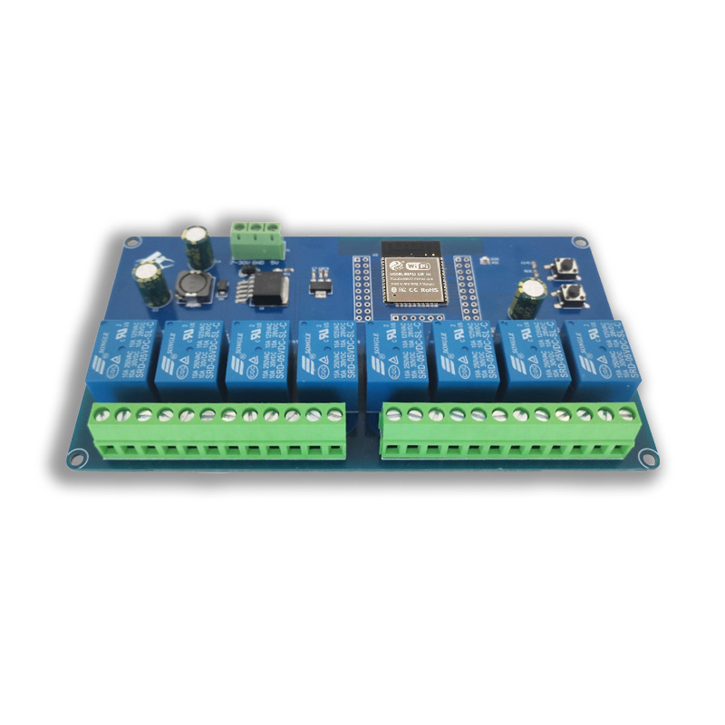 Placa de Desenvolvimento DC5-3 - Relay 8 Channel Board avaliação e preço