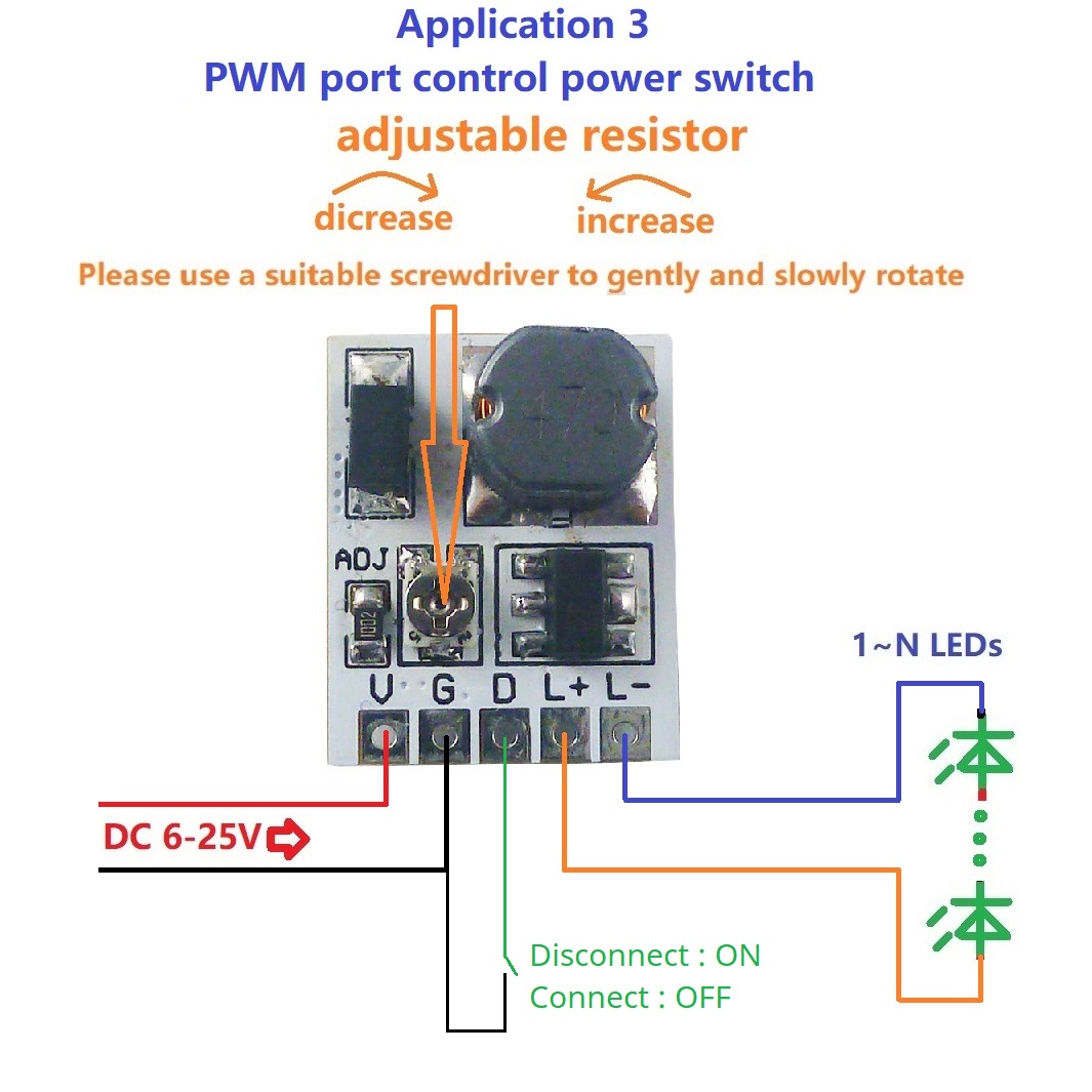 Módulo Driver ajustável PWM pa - Home Automation Arduino avaliação e preço