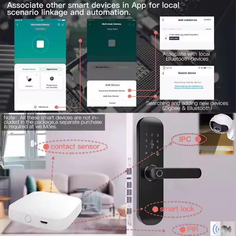 MOES Tuya ZigBee3.0 Smart Hub, - Matter Hub Thread avaliação e preço