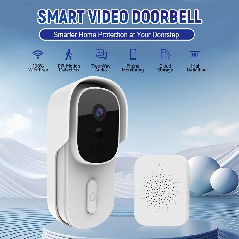 Intercomunicador de Vídeo e Áu - Smart Doorbell Wired avaliação e preço