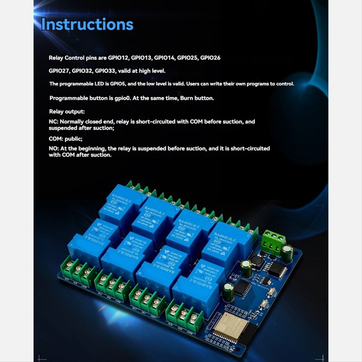 (Idea de Presente) Módulo de R - Relay 8 Channel Board avaliação e preço
