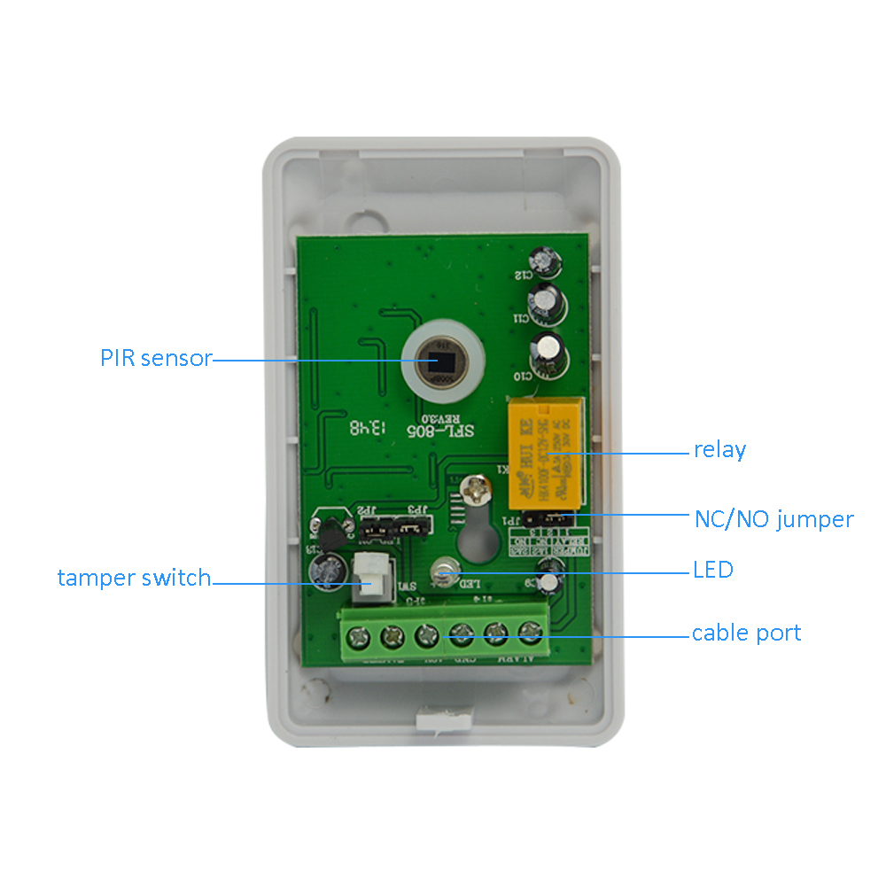 Sensor de movimento pir com fi - Motion Sensor Pir Wired avaliação e preço
