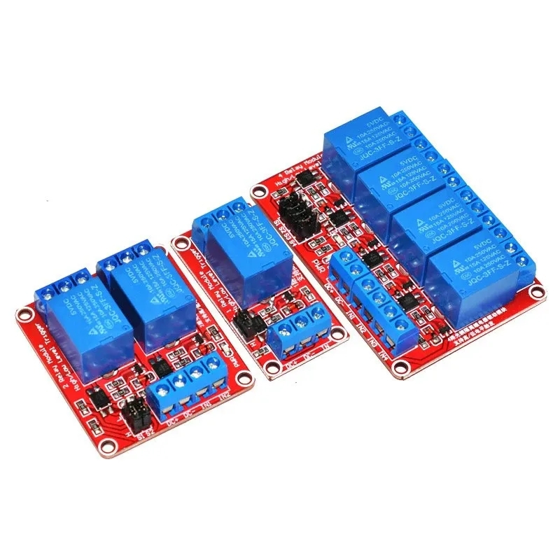 Dc 5v 12v 24v 1 2 4 6 8 canais - Relay 8 Channel Board avaliação e preço
