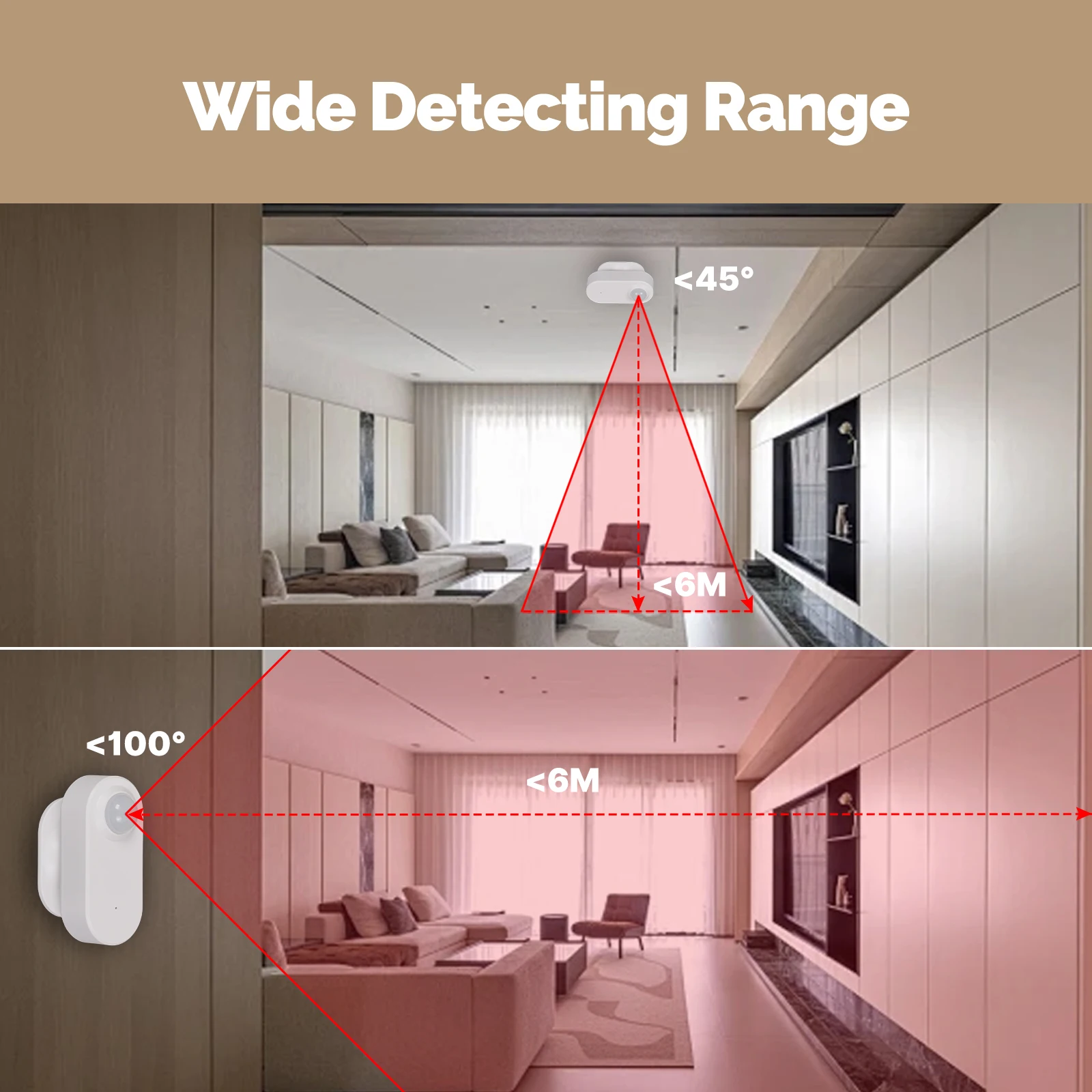 MOES Zigbee 3.0 Tuya Smart PIR - Matter Hub Thread avaliação e preço
