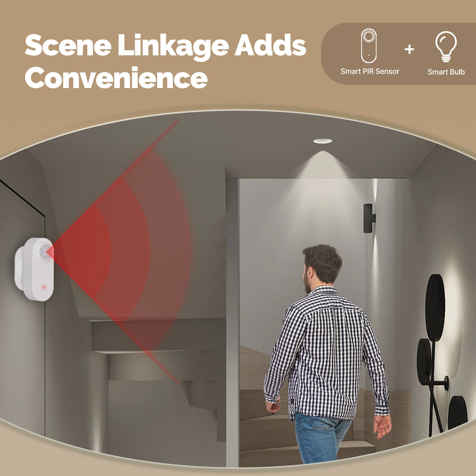 MOES Zigbee 3.0 Tuya Smart PIR - Matter Hub Thread avaliação e preço