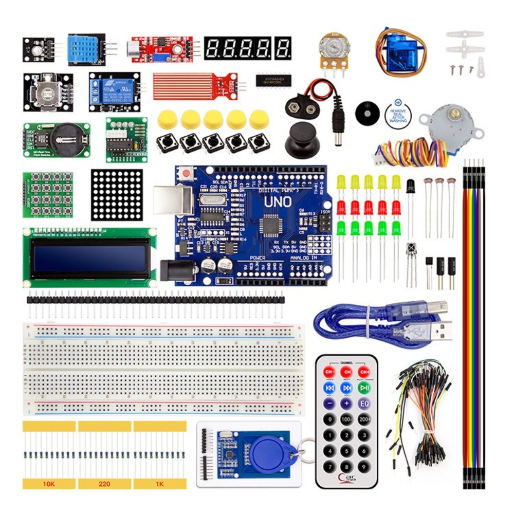 Arduino starter kit uno r3 com - Home Automation Diy Kit avaliação e preço