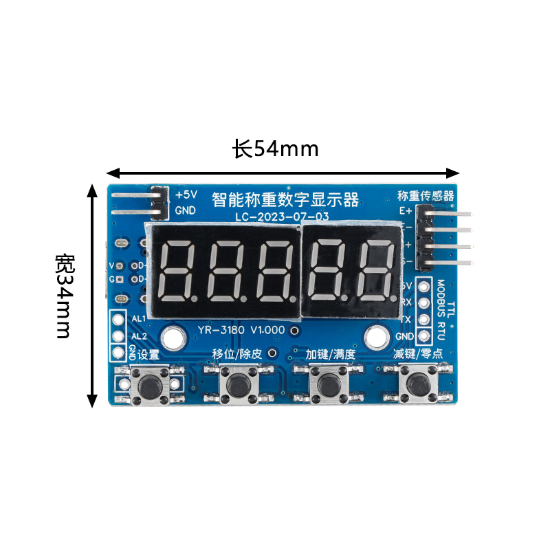 Módulo AD HX711 para Célula de - Home Automation Arduino avaliação e preço