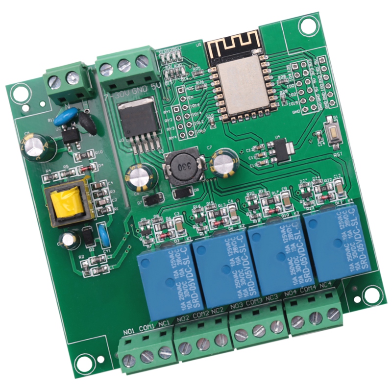 Módulo de Relé Sem Fio ESP8266 - Relay 8 Channel Board avaliação e preço