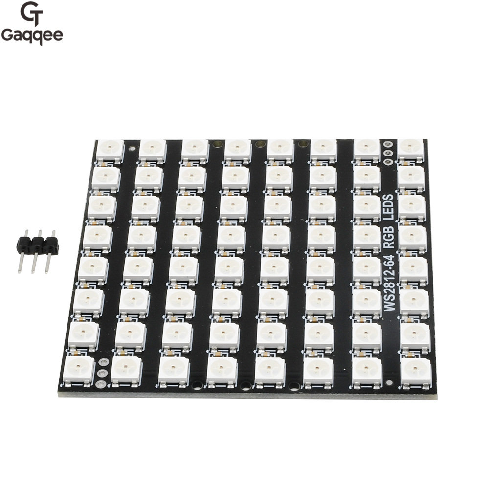 WS2812 LED 5050 RGB 8x8 Módulo - Rgb Led Matrix 8X8 avaliação e preço