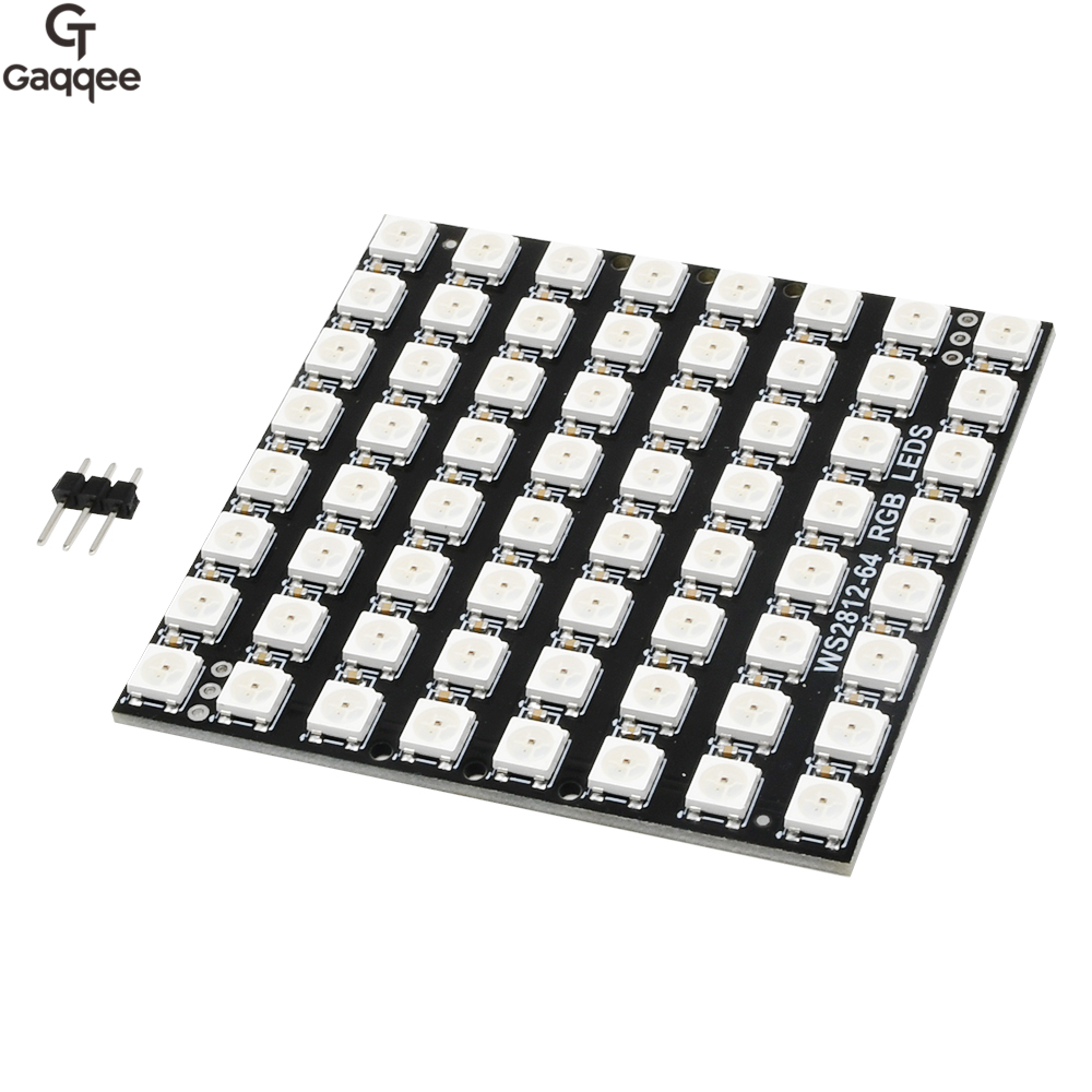 WS2812 LED 5050 RGB 8x8 Módulo - Rgb Led Matrix 8X8 avaliação e preço