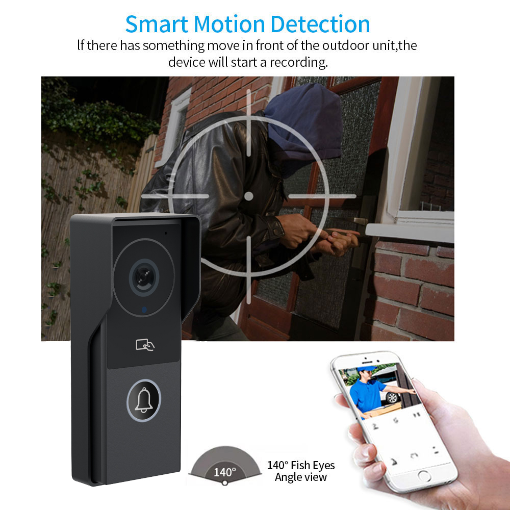 Sistema de Campainha de Vídeo  - Smart Doorbell Wired avaliação e preço